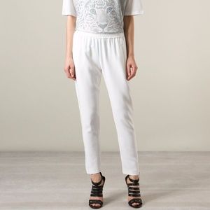 Stella McCartney cream Tamara trousers